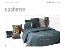 Tablet Screenshot of cachette.com